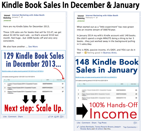 Kindle Sales in December and January